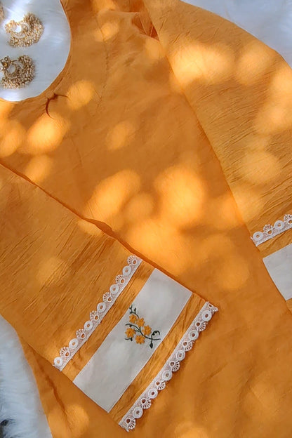 Farshi Salwar Set | Hand Embroidery Suit set