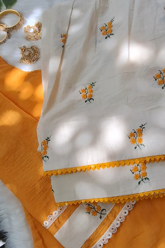Farshi Salwar Set | Hand Embroidery Suit set